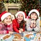 Make a Gingerbread House Stickers-30Pcs DIY Make Your Own Gingerbread House Stickers Christmas Crafts for Kids Toddlers Christmas Activities Party Game Treats Goodie Bag -15 Finished Products